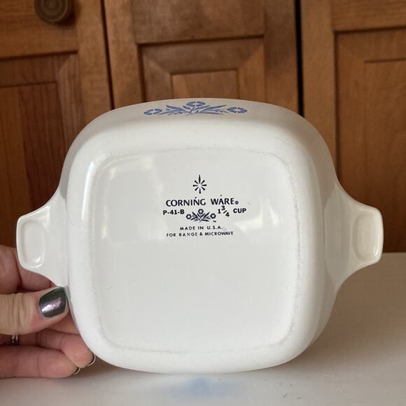 Vintage Corningware Blue Cornflower P-41-B Petite Pan - Picture 9 of 12
